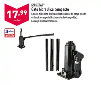 ALDI Car Xtras Gato hidráulico compacto oferta