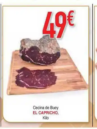 Masymas El Capricho Cecina de Buey oferta