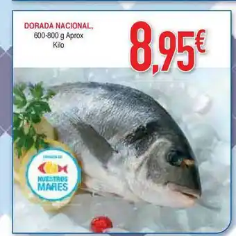 Masymas Dorada Nacional 600-800g aprox. oferta