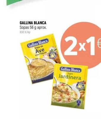 Coviran Gallina Blanca Sopas 56g aprox. oferta