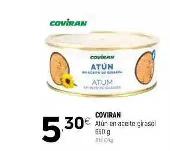 Coviran Coviran Atún En Aceite Girasol 650g oferta
