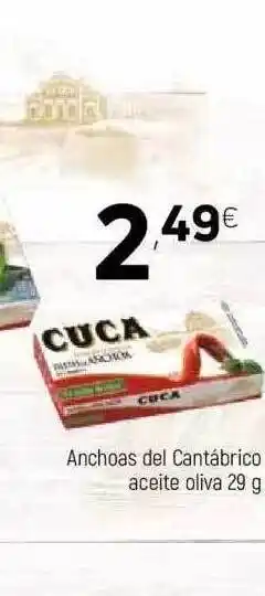 Coviran Anchoas Del Cantábrico Aceite Oliva 29g oferta
