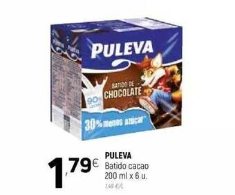 Coviran Puleva Batido Cacao 200ml x 6u. oferta