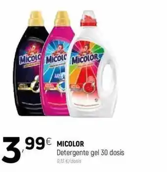 Coviran Micolor Detergente Gel 30 dosis oferta