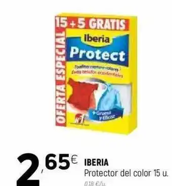 Coviran Iberia Protector Del Color 15u. oferta