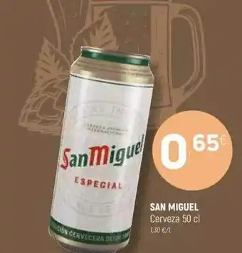 Coviran San Miguel Cerveza 50cl oferta