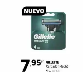 Coviran Gillette Mach3 Cargador 4u. oferta