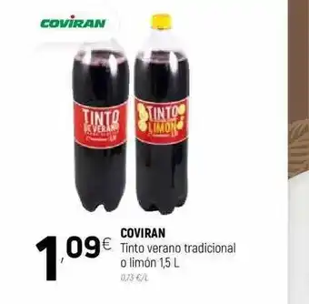 Coviran Coviran Tinto Verano Tradicional O Limón 1,5L oferta