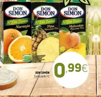 Coviran Don Simón Zumo Brik 1L oferta
