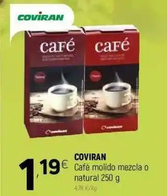 Coviran Coviran Café Molido Mezcla O Natural 250g oferta