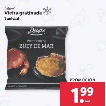 Lidl Vieiras gratinada deluxe oferta