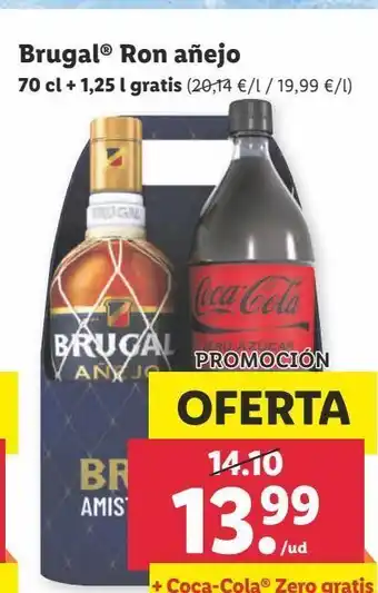 Lidl Ron brugal oferta