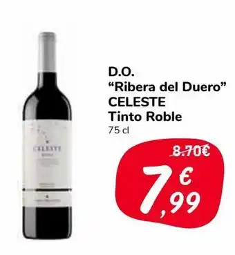 Carrefour Market D.o. “ribera del duero” celeste tinto roble oferta