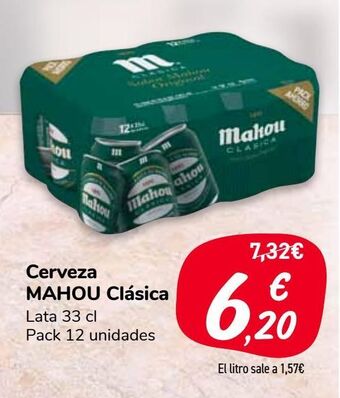 Carrefour Market Cerveza mahou clásica oferta