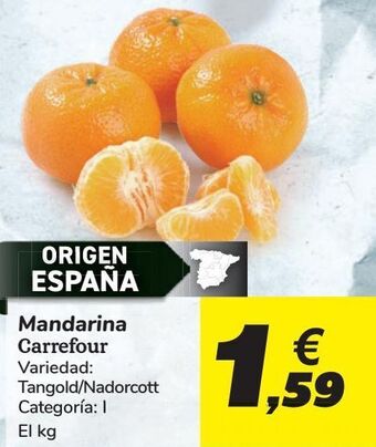Carrefour Mandarina carrefour oferta