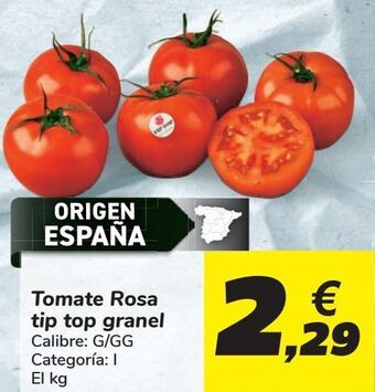 Carrefour Tomate rosa tip top granel oferta