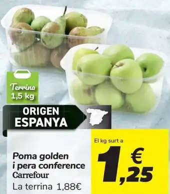 Carrefour Manzana golden y pera conferencia carrefour oferta