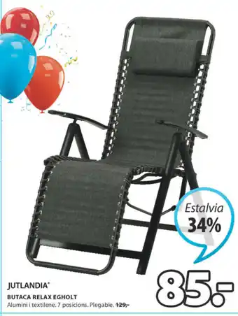 JYSK Jutlandia Butaca Relax Egholt oferta