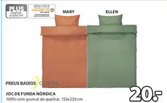 JYSK Preus Baixos Cada Dia Joc De Funda Nòrdica 155x220 cm oferta