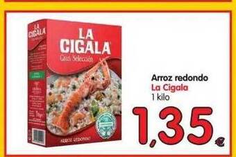 Alimerka La Cigala Arroz Redondo oferta