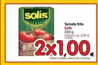 Alimerka Solís Tomate Frito 350g oferta