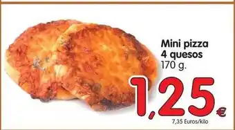 Alimerka Mini Pizza 4 Quesos 170g oferta