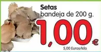 Alimerka Setas 200g oferta