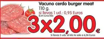 Alimerka Vacuno Cerdo Burger Meat 110g oferta