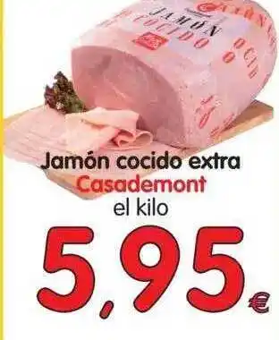 Alimerka Casademont Jamón Cocido Extra oferta