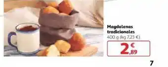 Alcampo Magdalenas Tradicionales 400g oferta