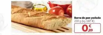 Alcampo Barra De Pan Yodada 230g oferta