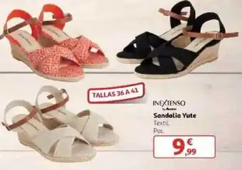 Alcampo Sandalia Yute Inextenso oferta