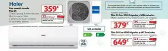 Alcampo Haier Aire Acondicionado Tide 25 oferta