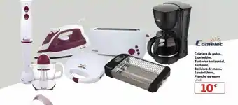 Alcampo Comelec Cafetera De Goteo Exprimidor Tostador Horizontal Tostador Batidora De Mano Sandwichera Plancha De Vapor oferta