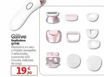 Alcampo Qilive Depiladora Q7795 oferta