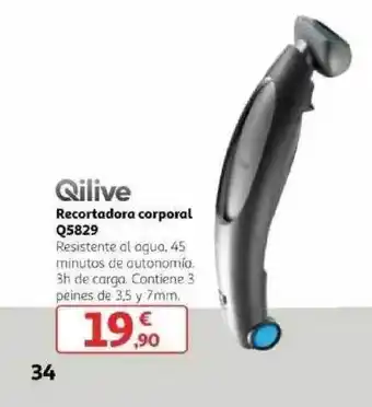 Alcampo Qilive Recortadora Corporal Q5829 oferta