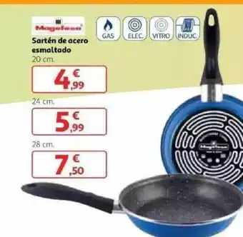 Alcampo Sartén De Acero Esmaltado oferta