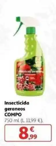 Alcampo Compo Insecticida Geraneos oferta