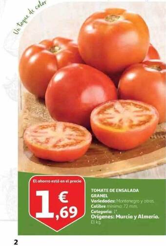 Alcampo Tomate De Ensalada Granel oferta