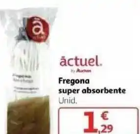 Alcampo Actuel Fregona Super Abosrbente oferta