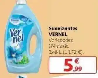 Alcampo Vernel Suavizantes oferta