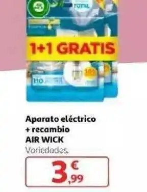 Alcampo Aparato Eléctrico + Recambio Air Wick oferta