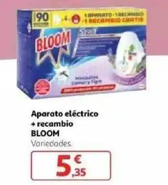 Alcampo Aparato Eléctrico + Recambio Bloom oferta
