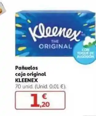 Alcampo Pañuelos Caja Original Kleenex oferta