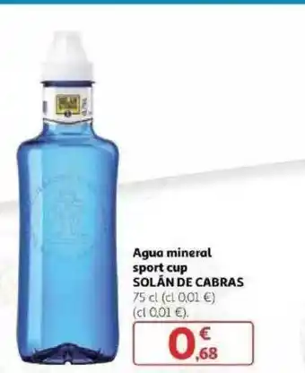Alcampo Agua Mineral Sport Cup Solãn De Cabras 75cl oferta