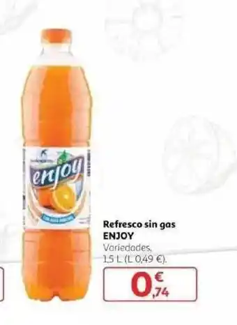 Alcampo Enjoy Refresco Sin Gas 1,5L oferta