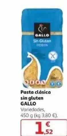 Alcampo La Cabra Pasta Clásica Sin Gluten 450g oferta