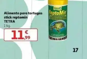Alcampo Tetra Alimento Para Tortugas Stick Reptomin 1kg oferta