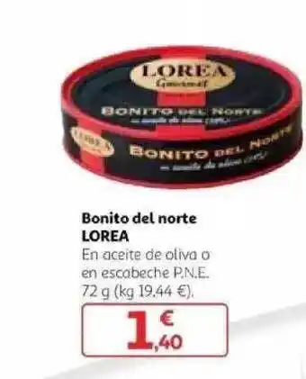 Alcampo Lorea Bonito Del Norte oferta