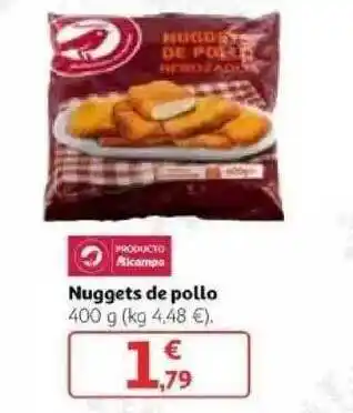 Alcampo Nuggets De Pollo 400g oferta